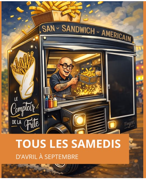Tous les samedis, @le.comptoir.de.la.frite s’installe chez Spirit of Eagle